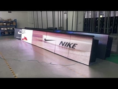 P10 Kecerahan Stadion Olahraga Luar Ruang Perimeter LED Display Untuk Iklan