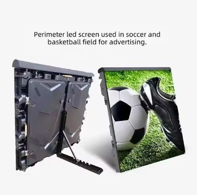 Layar LED P5 Stadion Kecerahan Tinggi dengan Frekuensi Refresh Tinggi 3840Hz untuk Iklan Lapangan Olahraga