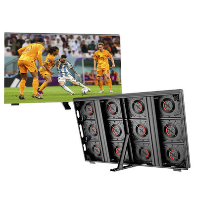 Iron atau Aluminium Cabinet Led Screen Stadium Dengan Kecerahan 5000-8000cd / M2