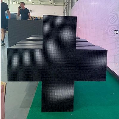 320x160mm IP65 Led Cross Display Screen 3 In 1 Pixel Dengan Umur 100000 Jam