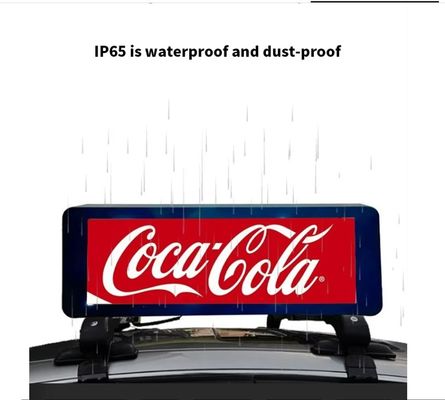 100000 Jam Umur P6 Full Color Outdoor SMD LED Mobile Screen Untuk Instalasi Mobil Atas