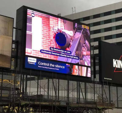 Full Color Outdoor Led Screen Panels, IP65 Protection Led Display Board Untuk Iklan