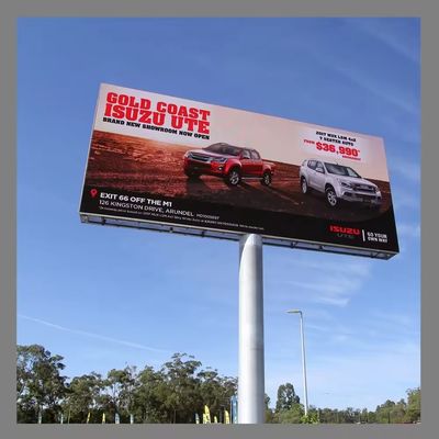Kabinet tertutup Komersial LED Display Iklan Led Display Panel Waterproof