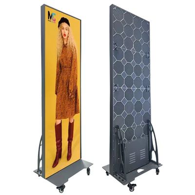 Lingkungan Operasi Indoor -20C-50C Layar LED Komersial Sempurna untuk Poster Stand